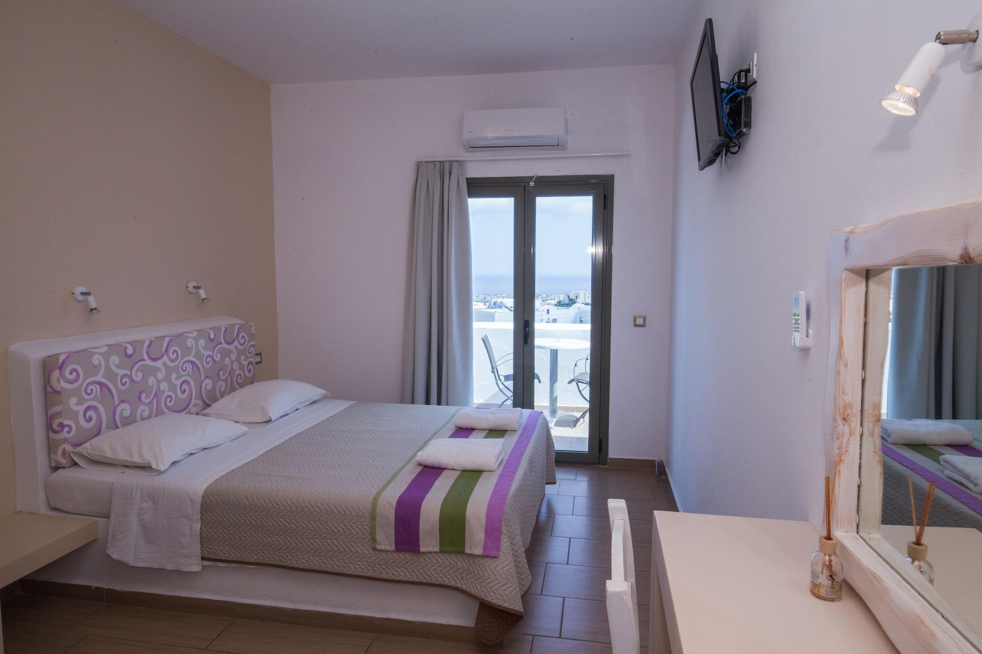 Omiros Hotel Мессария Экстерьер фото