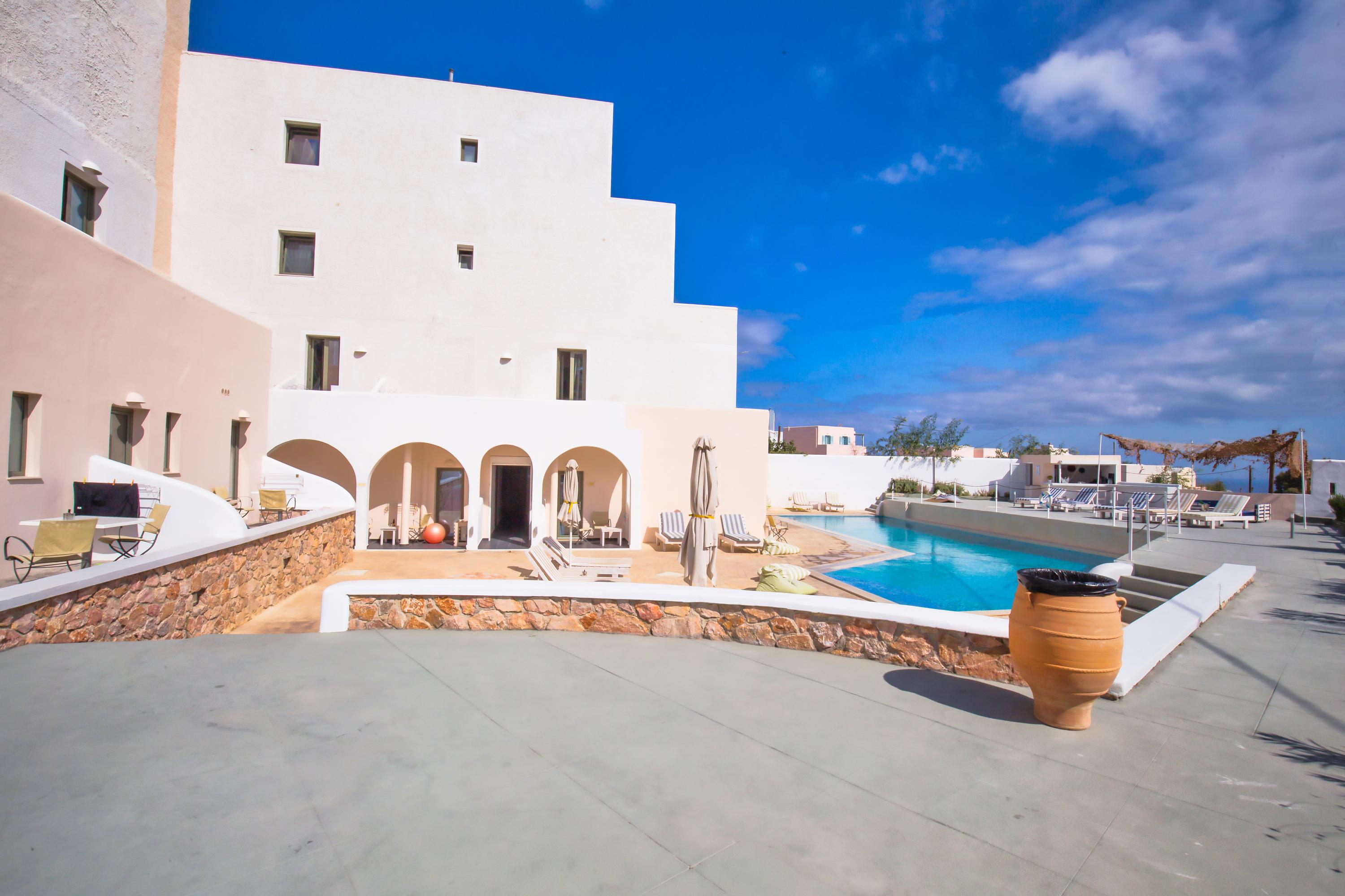 Omiros Hotel Мессария Экстерьер фото
