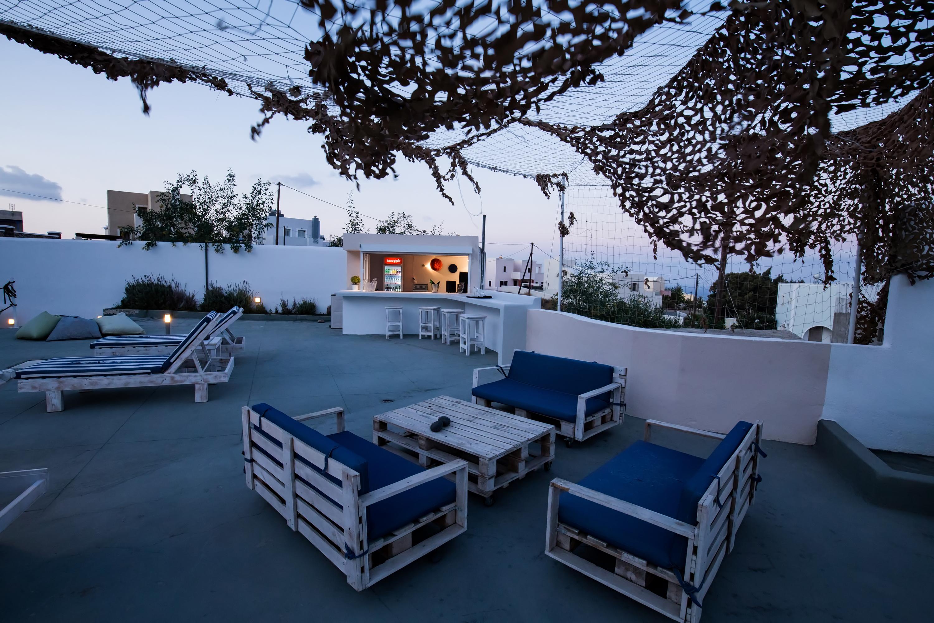 Omiros Hotel Мессария Экстерьер фото
